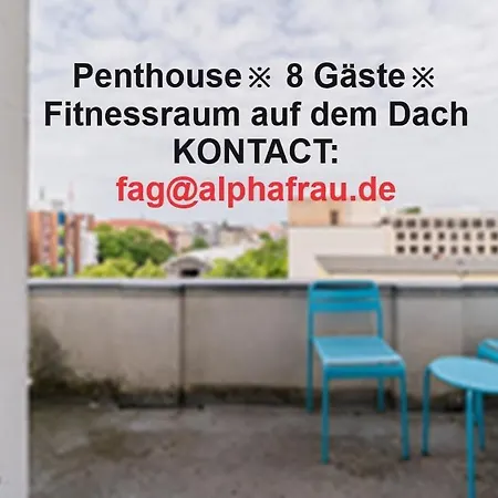 Penthouse 8 Guestsrooftop Gym Appartamento Monaco di Baviera